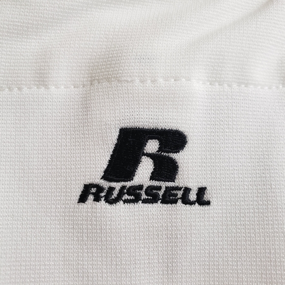 💕 Russell Athletic White Jersey Youth Size Medium - Picture 11 of 11